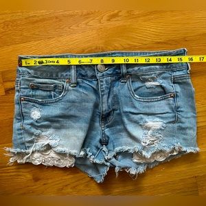 American Eagle Women’s Jean Short Shorts
